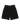 pleated shorts 001 in carbon
